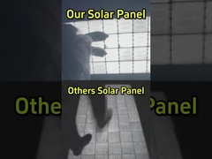 Tests mit Solarzellen