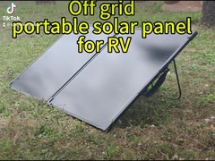 IBC PORTABLE SOLAR PANEL FOLDABLE SOLAR PANEL für 4 Räder