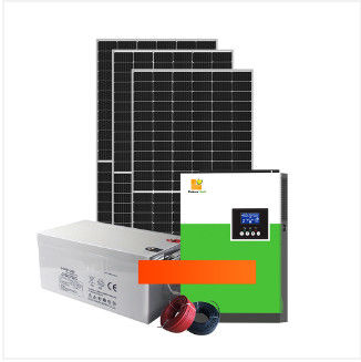 5.5KW / 11KW Vollständiges Off-Grid-Solarsystem Allein-Batteriesystem mit weißem