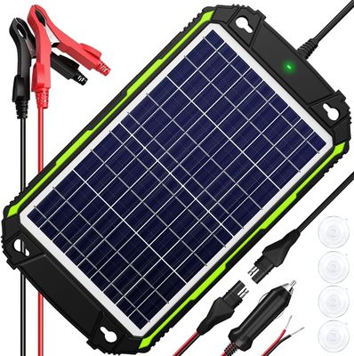 10W 12V wasserdichtes Solarbatterie-Ladegerät