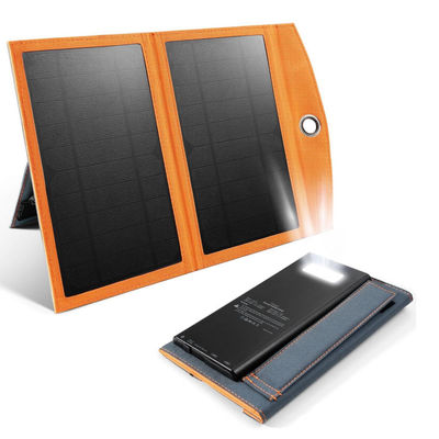 10W tragbares Solar-Ladegerät Monokell-Solarpanel 5V 3A
