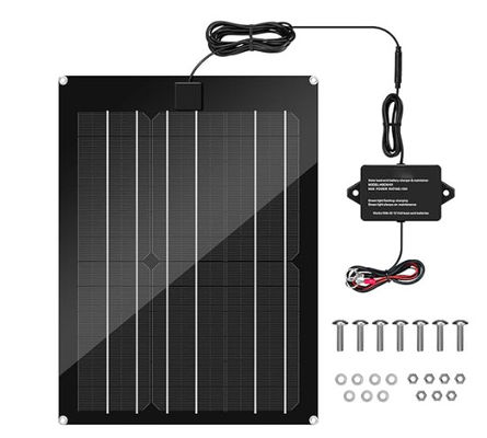 FTBM15 Solaranlagen-Kit Eingebaut MPPT-Ladegerät Wasserdicht mit schwarz