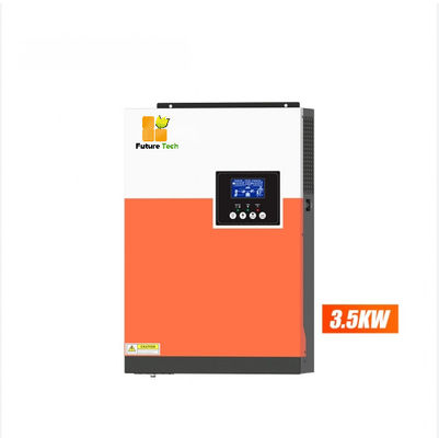 Home Off Grid Polykristalline Solaranlagen mit Invertern 5,5 kW mit Orange