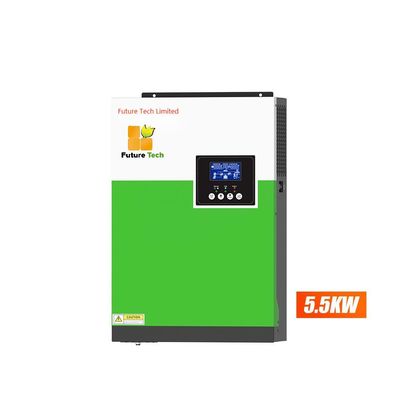Heimgebrauch 5.5KW Off-Grid-Solarsystem 220/230V Solarumrichter mit Grün