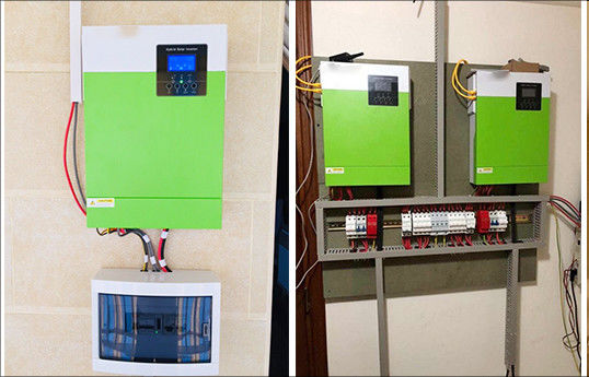 Heimgebrauch 5.5KW Off-Grid-Solarsystem 220/230V Solarumrichter mit Grün