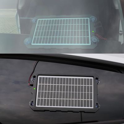 10W 12V Solarbatterie Trickle-Ladegerät Batteriebetreiber Marine