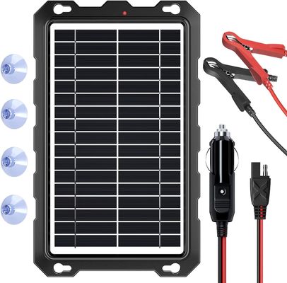 10W 12V Solarbatterie Trickle-Ladegerät Batteriebetreiber Marine