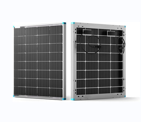 115 Watt 12 Volt starres Solarmodul Monokristallines Solarmodul Zellstrom