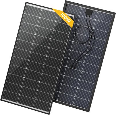 100 Watt starre Solarzelle Monokristalline Modul 12 Volt 9BB