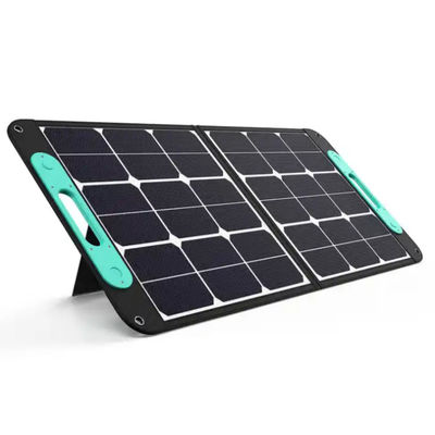 100W Klappbare monokristalline Solarzelle Wasserdicht IP68 für Heimcamping