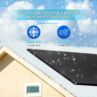 400W PV Monokristalline Solarzellen mit zwei Gesichtern