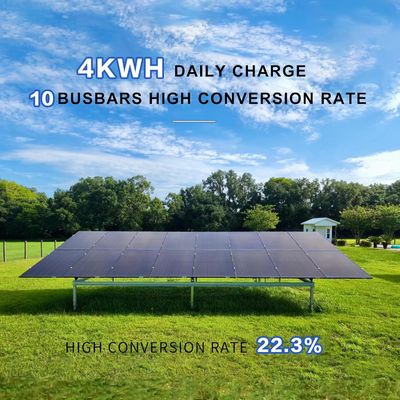 400W PV Monokristalline Solarzellen mit zwei Gesichtern