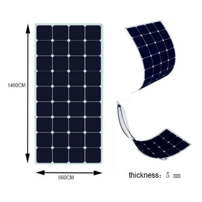 Laptop-Flexible Solarmodule Ultra dünne Solarmodule Ladegerät 110W