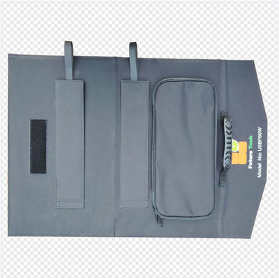 FT60 Klappsolarkollektor 60w Ladekleidung Wasserdicht IP65 mit Schwarz