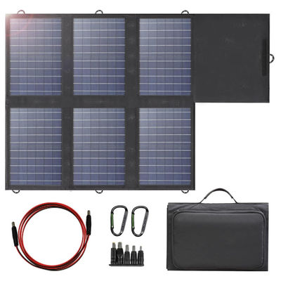 IP67 Wasserdichtes Portables Solarpanel Klappladeladegerät 60W Für Laptop-Handys