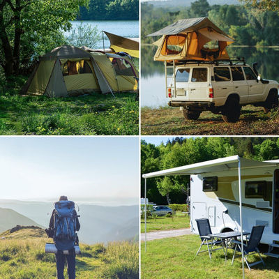 Maßgeschneiderte Klappsolardecken Wasserdicht für Wohnwagen 100W 19V