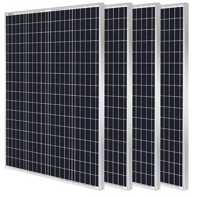 Wasserdichtes monokristallines Mono-Solarmodul 100W 12V starres Solarmodul