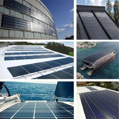 75 Watt flexibles Solarpaneel ETFE-Panel MC4 Wasserdicht für eine einfache Installation