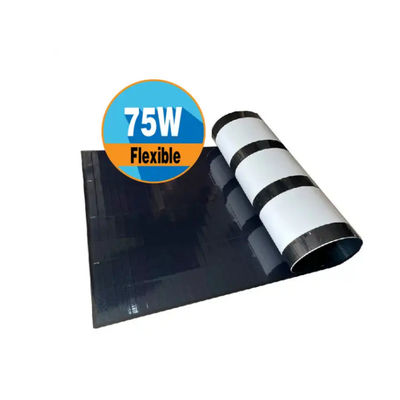 75 Watt flexibles Solarpaneel ETFE-Panel MC4 Wasserdicht für eine einfache Installation