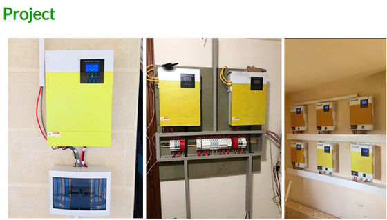 FT3000 Off-Grid-Wechselrichter reine Sinuswelle Solar-Wechselrichter 3KW 110/120VAC mit gelb