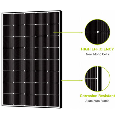 250W 15V-monokristallines flexibles Solarpanel für RV Marine