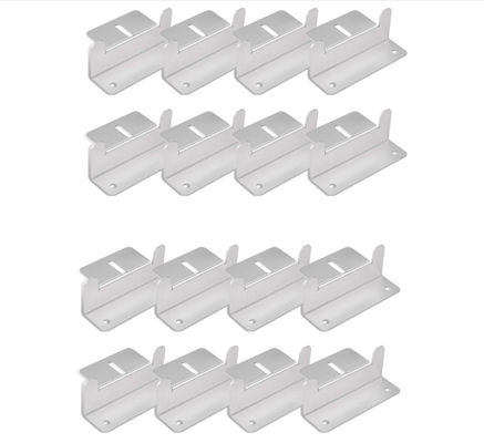 16 Einheiten Wohnmobile Solaranlagen Zubehör Montage-Brakett-Kits für Fliesendach