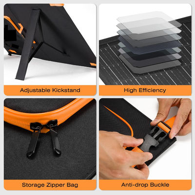 100W Off-Grid Klappbare Solar-Ladegerät Portable Solar-Panel-Kit für Camping