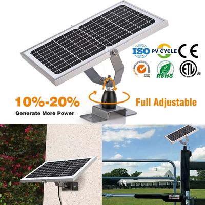 ODM Trickle Solar-Ladegerät für tragbare Ladegeräte 10W 12V
