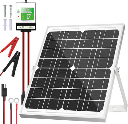 20W 12V Solarpanel Batterie Ladegerät Trickle Maintainer für Motorrad Automotive