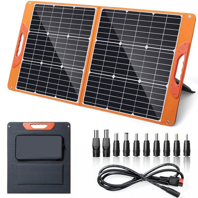 Klappbares 100W RV Off-Grid-Solarsystempaket für Campingwanderungen