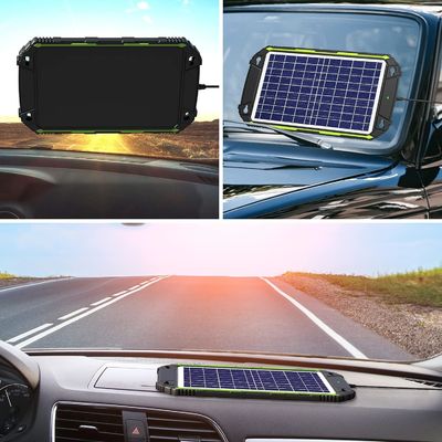 10W 12V wasserdichtes Solarbatterie-Ladegerät