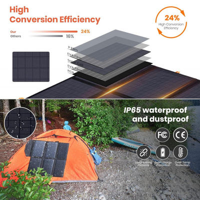 Wasserdicht klappbares Ladegerät für Solardecken für Notfallcamping im Freien