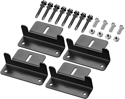 Leichtgewicht Solarpaneelaccessoires Z Halterung Anodisiertes Aluminium