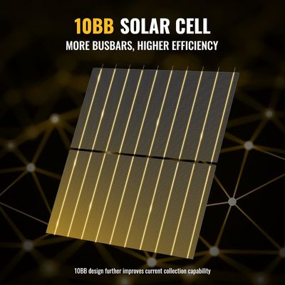 400W 10BB Leichtgewicht starre Solarzellen Mono Solarmodul OEM