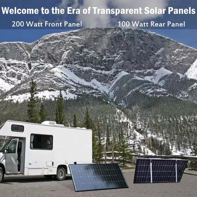 200W Solarmonokristalline PV-Panels Modul 12V 10BB für Wohnmobile