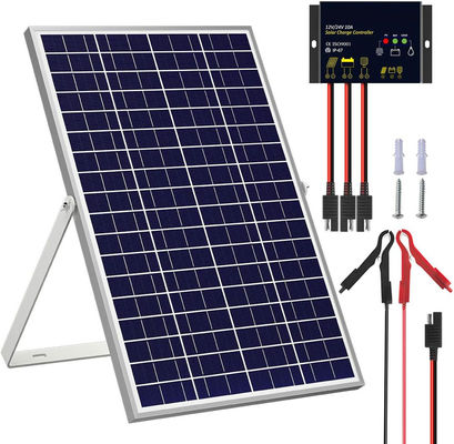 30 Watt 24V-Solarpanel-Kit Trickle-Ladegerät Wartungsteuerung