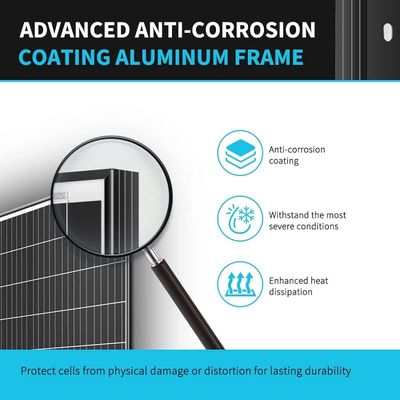 24V 320W Monokristalline Solarzelle für Wohnmobilanhänger
