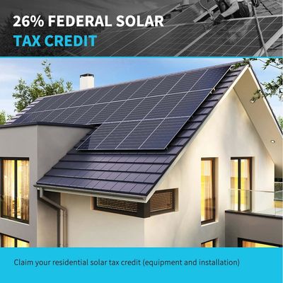 24V 320W Monokristalline Solarzelle für Wohnmobilanhänger