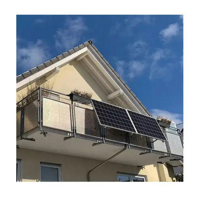 Auf dem Netz 600W Balkon Solarpanel Monokristalline PV-Modulsystem