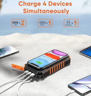 26800mAh leistungsfähiges tragbares Solar-Ladegerät für Galaxy Phone Tablet