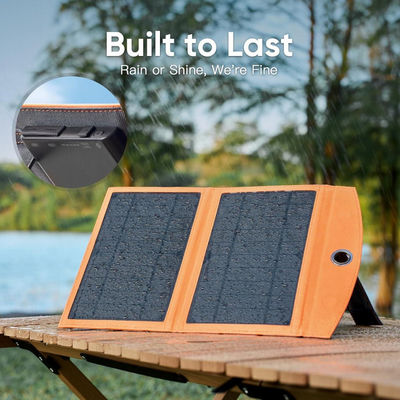 10W tragbares Solar-Ladegerät Monokell-Solarpanel 5V 3A