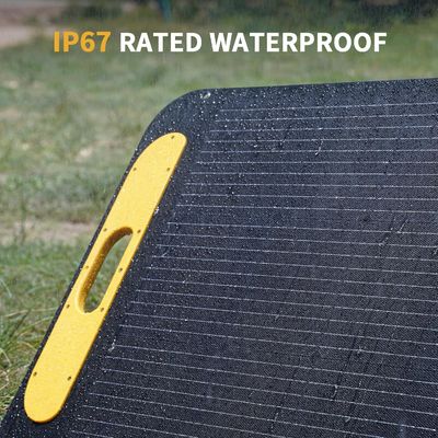 Portable Hybrid Mono Solar Panel 110W 19V IP67 wasserdicht
