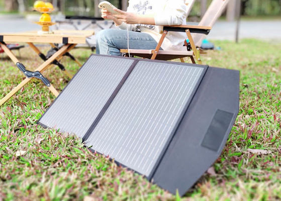 FT160 Portable Flexible Solar Cell Charger System 160W 18V mit schwarzem ABS