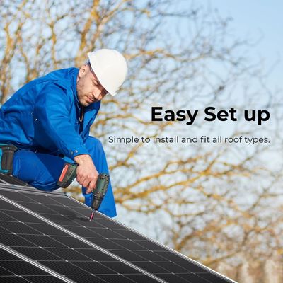 PV-Monokristalline Balkon-Solarzellen 100 Watt 12V OEM