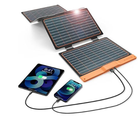 FT40 Kleines USB-Portables Solar-Ladegerät Mono-Kristalline Modul IP67 wasserdicht