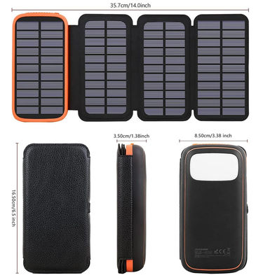OEM 12V tragbares Solarpanel Solar-Powerbank-Ladegerät 27000mAh