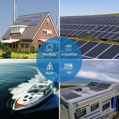 Polykristalline Solarzellen für Balkone ausgeschaltet 100 Watt 12 Volt