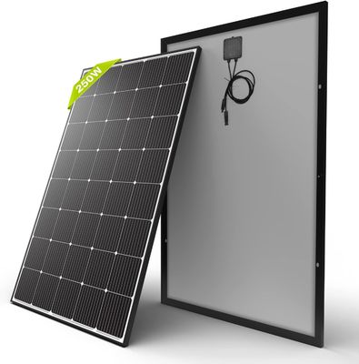 250W 15V Monokristalline Sloar Panel PV Modul abgeschaltet Leichtgewicht