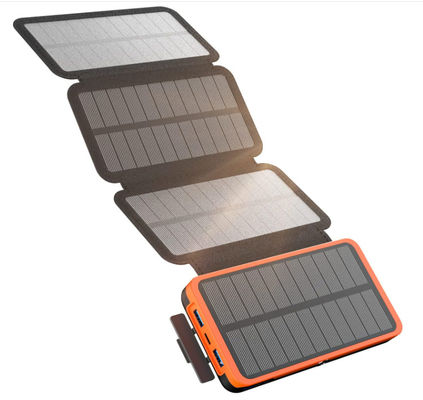 22.5W 27000mAh Portable Solar Charger Power Bank für Mobiltelefon