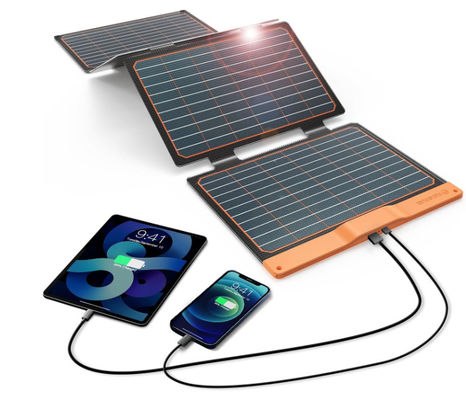Klappbares USB-Portablesolcharger Monokristallines Photovoltaikmodul mit 18 W